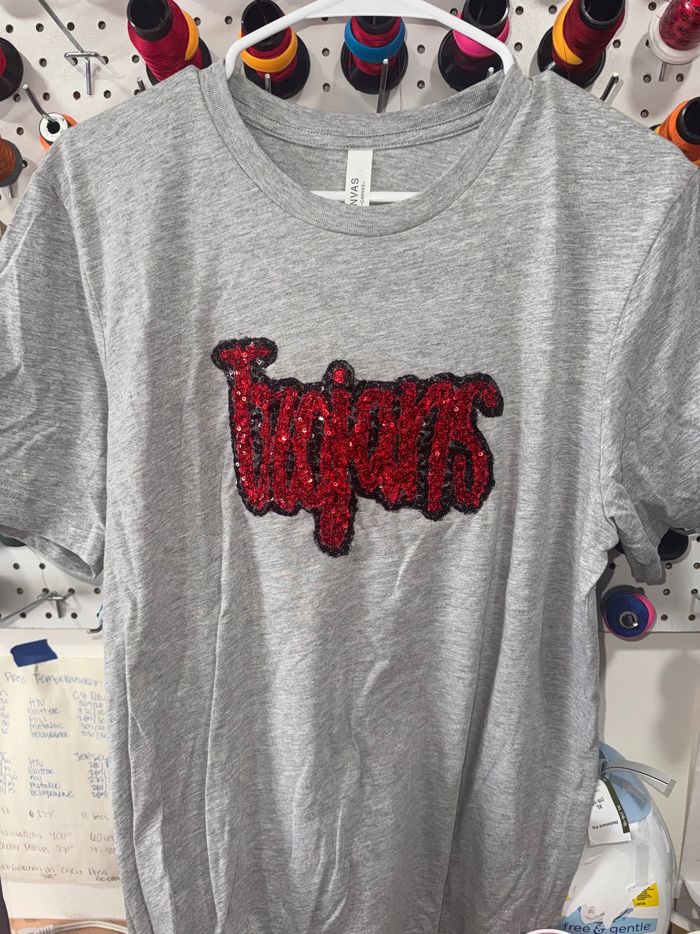 Glitter Appliqué Trojans