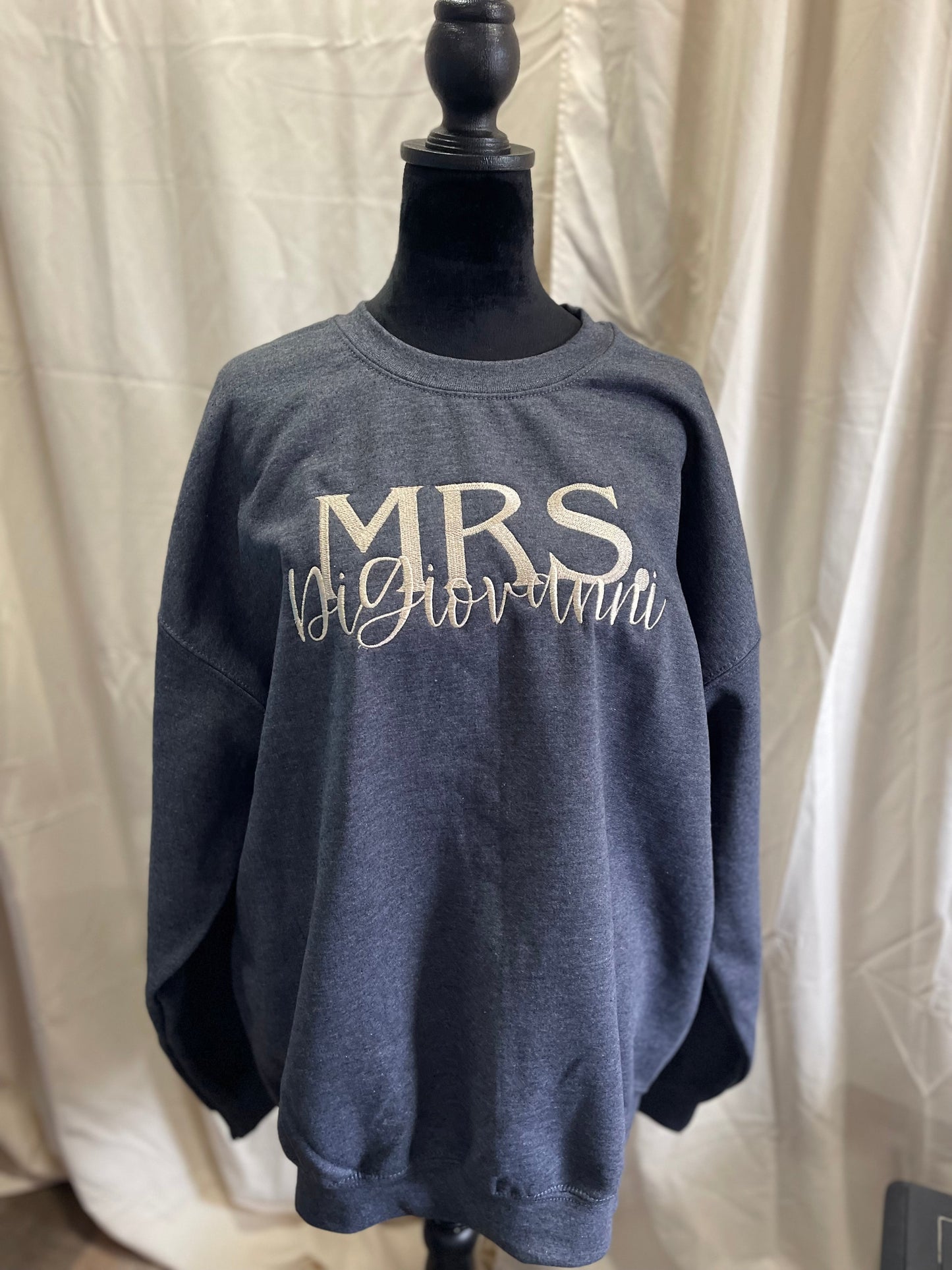 "Mrs." sweatshirt