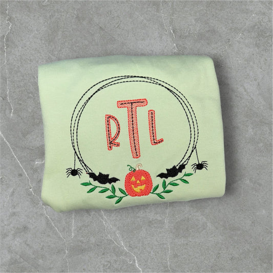 Halloween Initial Tee