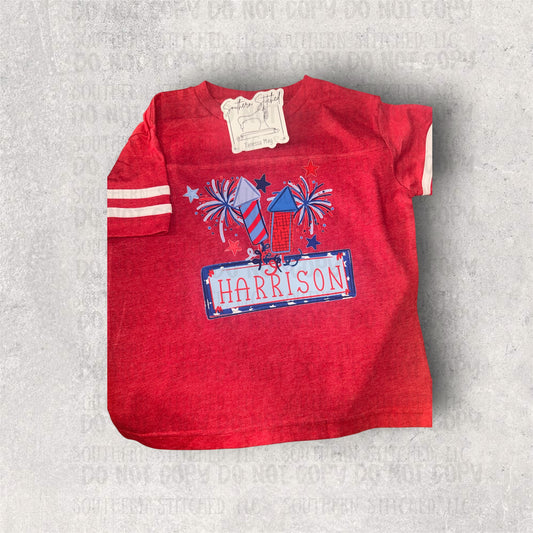 Boy Fireworks Custom