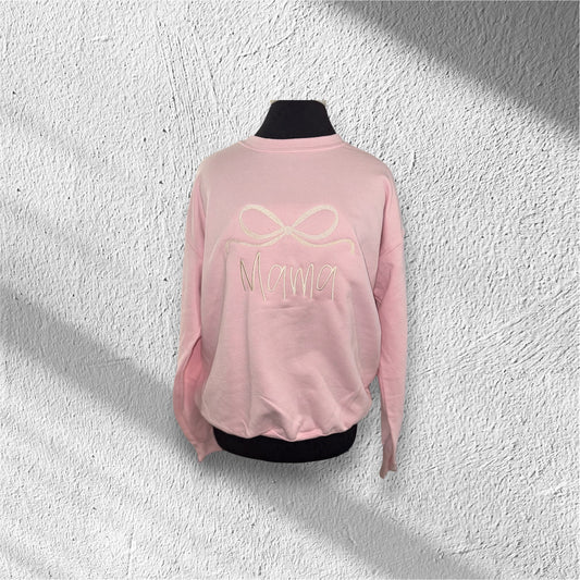 Mama with Bow Sweatshirt